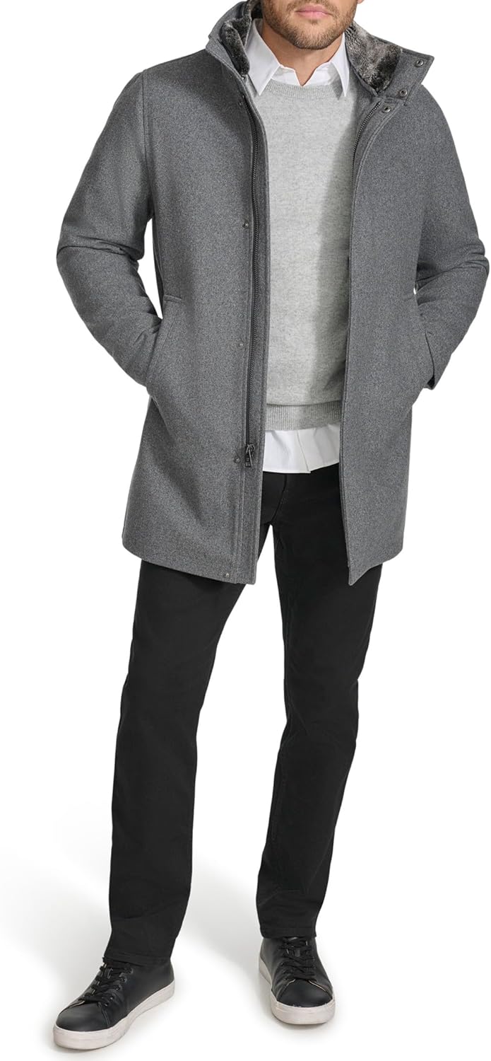 Men Everyday Essential Wool Jacket